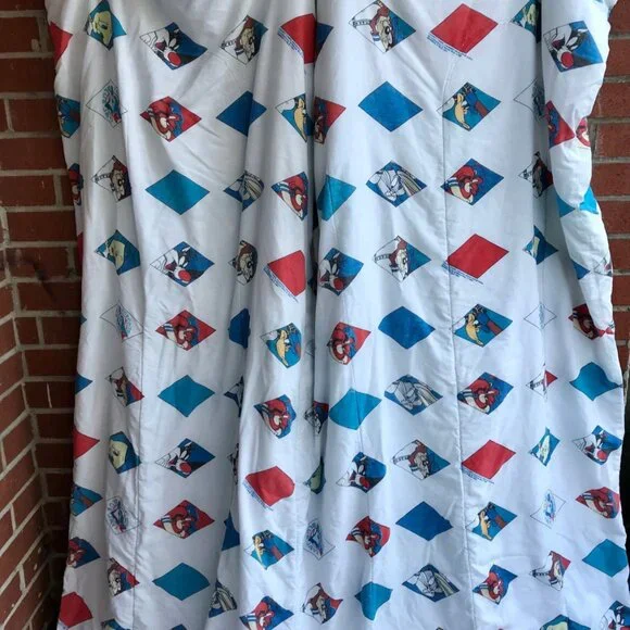 1994 Vintage Looney Tunes x Toronto Blue Jays Twin Comforter - MLB - Picture 3 of 4